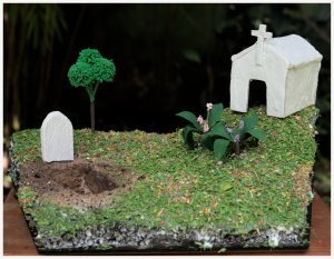 Cemitério 1 (diorama)